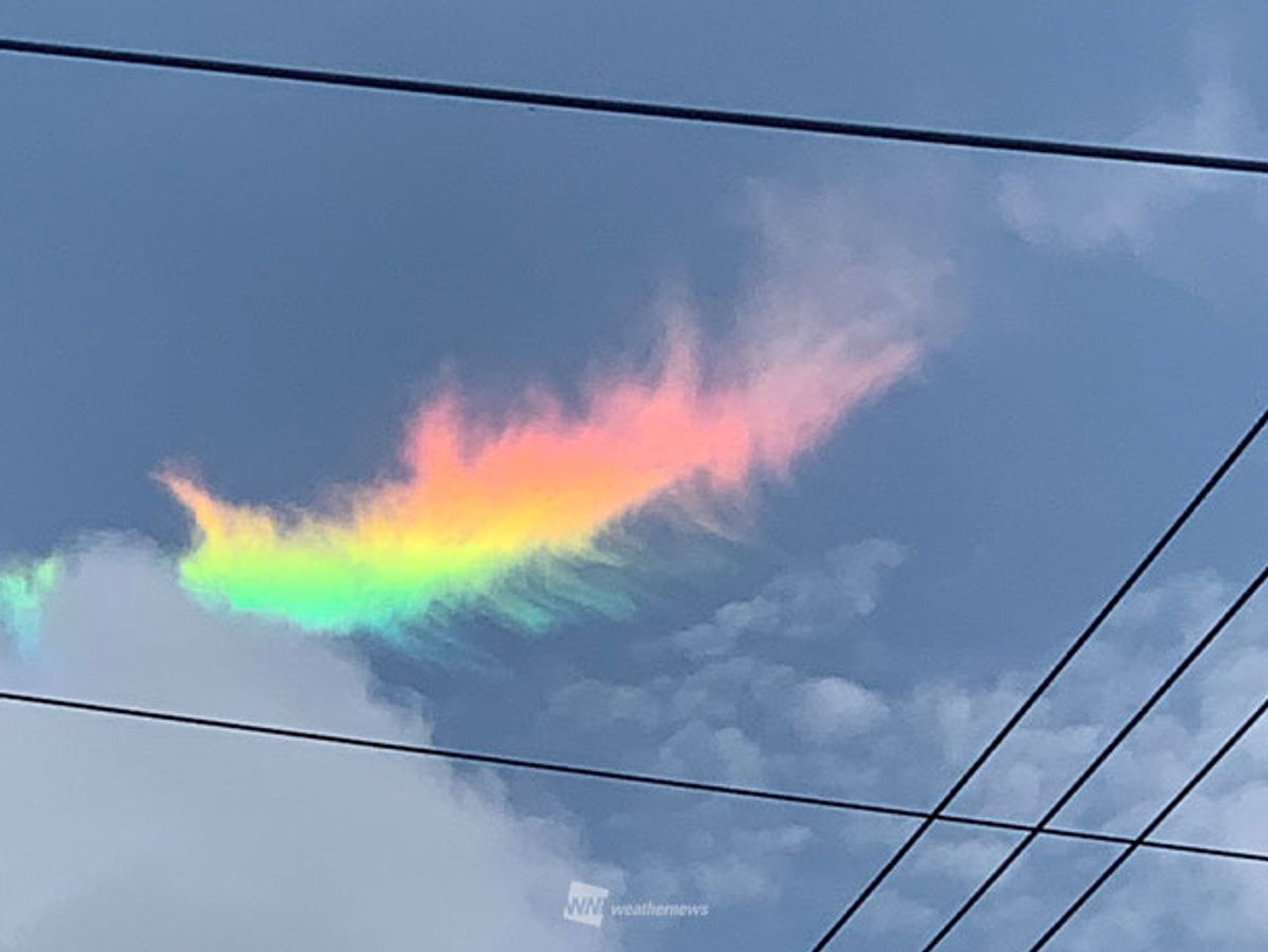 日本東京出現罕見 火彩虹 拆解背後形成原理 香港都有機會見到 環地平弧