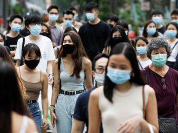 新加坡-新冠肺炎-死亡率-強制戴口罩-路透社-香港財經時報HKBT