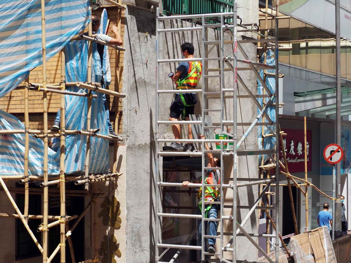 建造業總工會-失業率-凍薪-扎鐵人工-日薪-香港財經時報HKBT