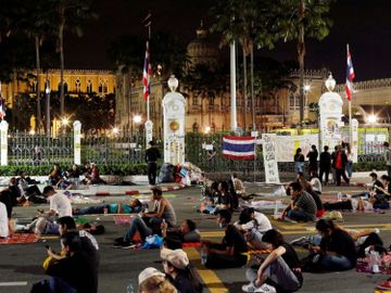 泰國曼谷-反政府示威-泰國王室-巴育-香港財經時報HKBT