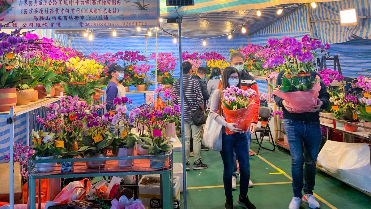年宵市場2022, 15個花市地點, 舉行日期, 無乾貨快餐攤位, 香港財經時報