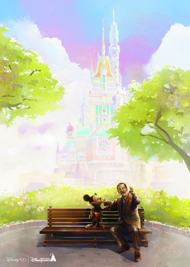 全新的華特迪士尼與米奇老鼠銅像會在2023年在香港迪士尼樂園亮相