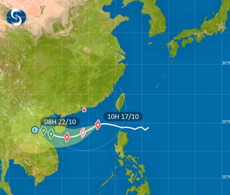 天文台, 颱風消息, 納沙, 一號風球, 三號風球, 八號, 預測路徑, 未來天氣預測, HKBT, 香港財經時報