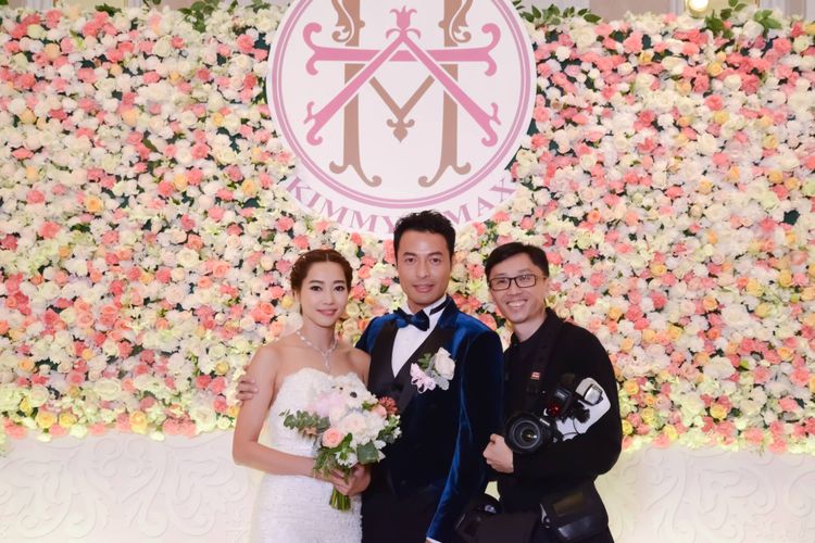 BALLROOM 婚纱及攝影公司為名藝人張達倫先生及 伉儷拍攝婚禮攝影及錄影