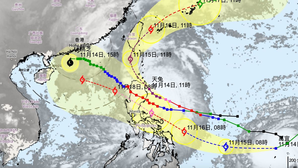 再打風天文台強烈熱帶風暴萬宜下周二颱風級闖香港400公里, 香港財經時報