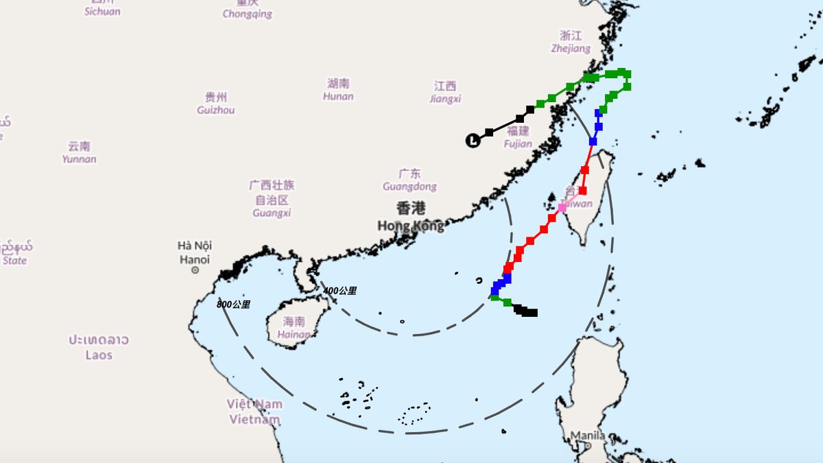 紅雨現正生效！天文台：丹娜絲殘餘影響！視乎風力考慮發強烈季候風信號