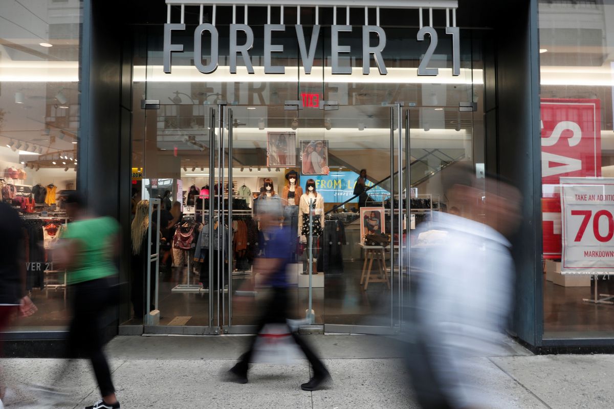 FOREVER 21破產
