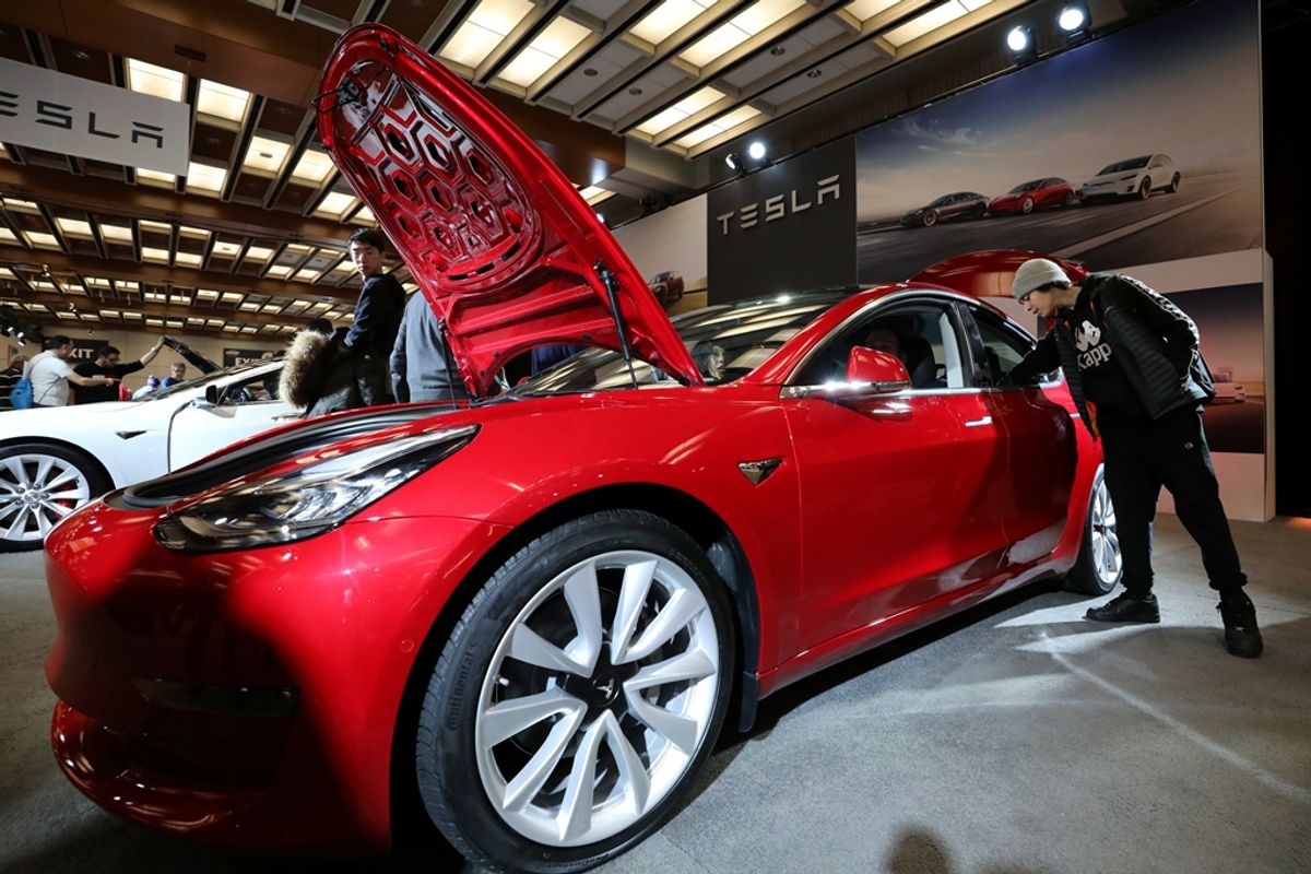 特斯拉主導瑞士電動車市場 Model 3成最暢銷車型