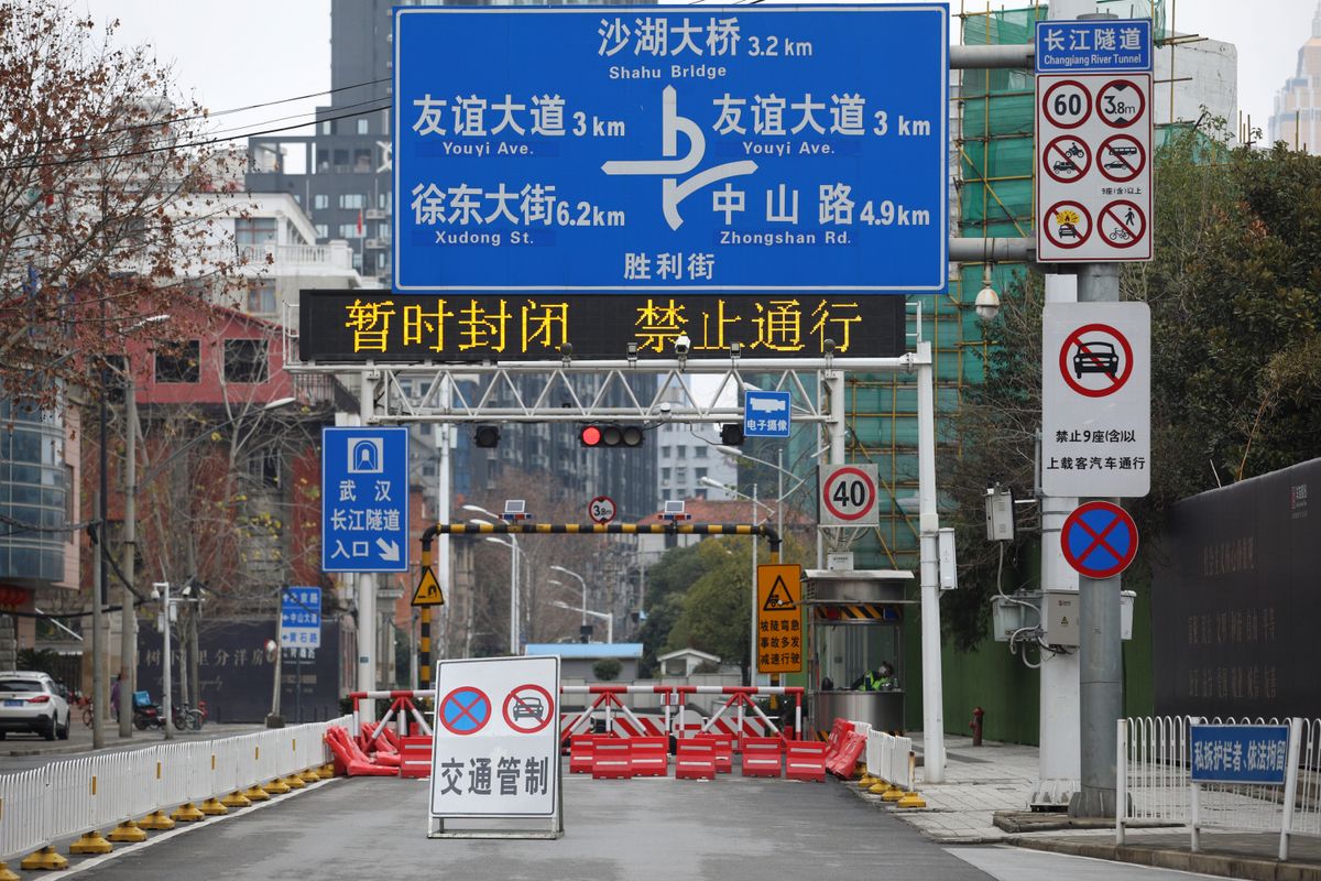 武漢 武漢封城（路透社）