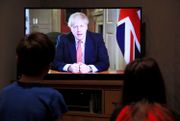 英國首相 昨晚發表 電視講話，要求全民居家隔离，盡可能降低新冠病毒传播风险，延缓疫情蔓延速度。約翰遜 路透