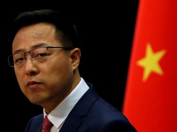 趙立堅, 外部部, 中國制裁, 美國制裁, 參議員, 眾議員 