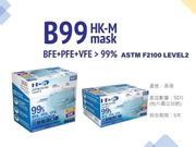HK-M港產口罩7月4日起預售優惠 成人、中童及彩虹系列 成人Level 2賣150元兩盒