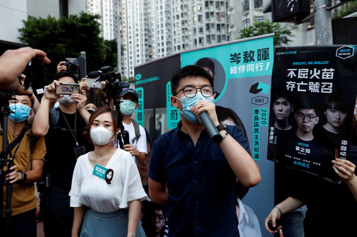 五眼聯盟發聲明，呼籲港府恢復被取DQ參選人的參選資格，並盡快舉行立法會選舉，中國駐加使館批評聯盟干涉中國內政居心叵測。