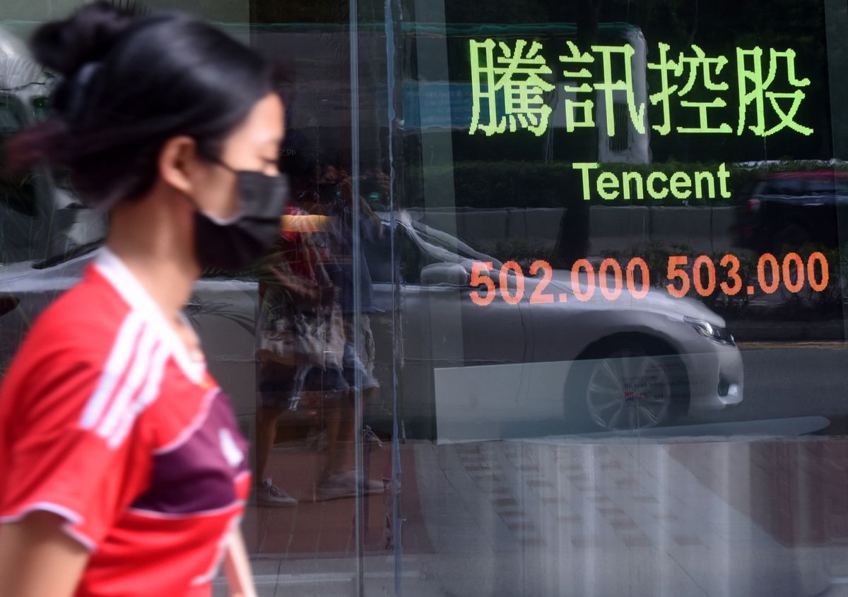 騰訊股價表現至為關鍵 現似欲進一步下試50天線 | 郭思治