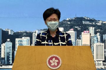 林鄭月娥, 三權分立, 全民檢測, 香港財經HKBT