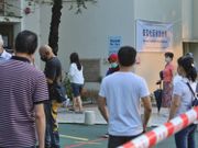 聶德權與陳肇始見記者，宣布全民檢測計劃延長4日至9月11日；有19間中心將在9月8日起停止運作。