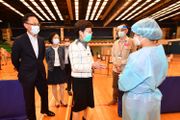 普及社區檢測計畫至今亦有逾100萬人登記，特首林鄭月娥指市民普遍反應正面，又透露有數百人重覆檢測。