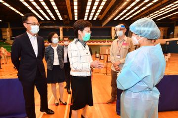 全民檢測, 林鄭月娥, 香港財經時報HKBT