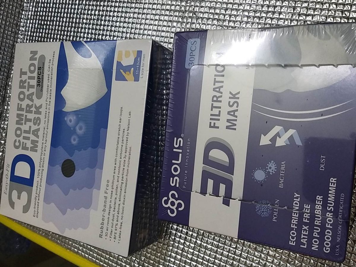 K Kwong評台灣3D口罩Easy-O-Fit、Solis冇認證冇熔噴布！網民：點算？
