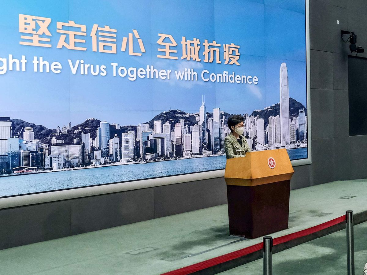 12港人內地遭扣押 林鄭：每人應為自己行為負責 會繼續積極跟進 維護港人利益