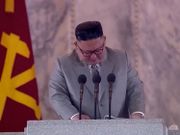 北韓勞動黨創黨75周年 金正恩演說哽咽落淚 為無法改善人民生活致歉
