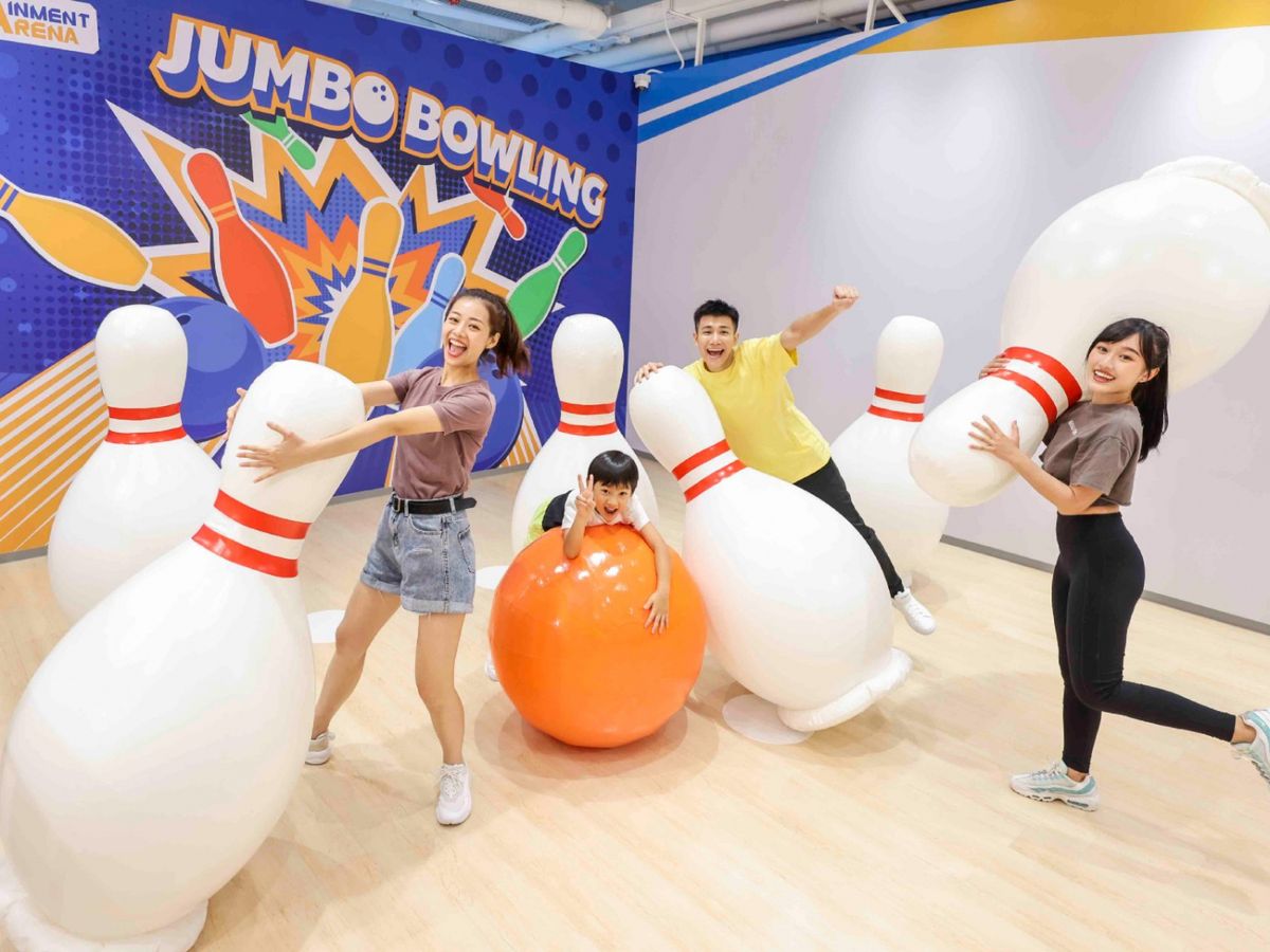 德福廣場NAMCO「SPORTAINMENT ARENA」新登場！設9大遊戲專區
