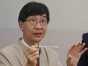 港大團隊發現街市不少魚檔有共用毛巾供顧客抹手，袁國勇指會增加交叉感染風險，建議魚檔改為提供一次性紙巾，他又指蘭桂坊人頭湧湧，認為很容易出事。