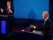 拜登笑特朗普是小丑  Trump還擊從政47年一事無成  8組數據 了解史上最混亂美國大選辯論