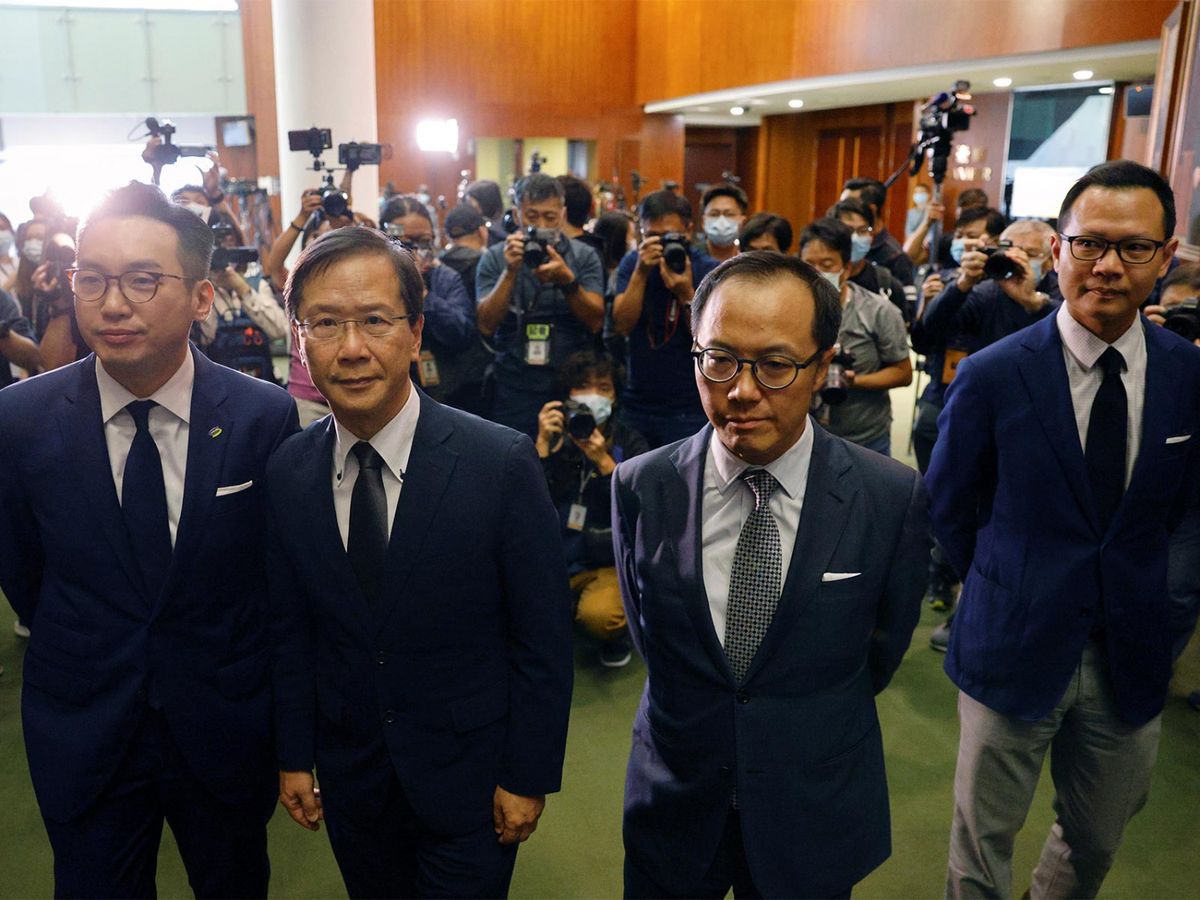 人大、政府DQ四名民主派議員 林鄭月娥：提名無效仍可任議員不合邏輯 要建立愛國者為主體的體制