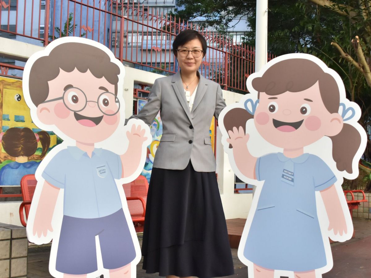 香港道教聯合會雲泉吳禮和紀念學校設自選時段Happy Time！高群美校長把「留白」概念帶進校園