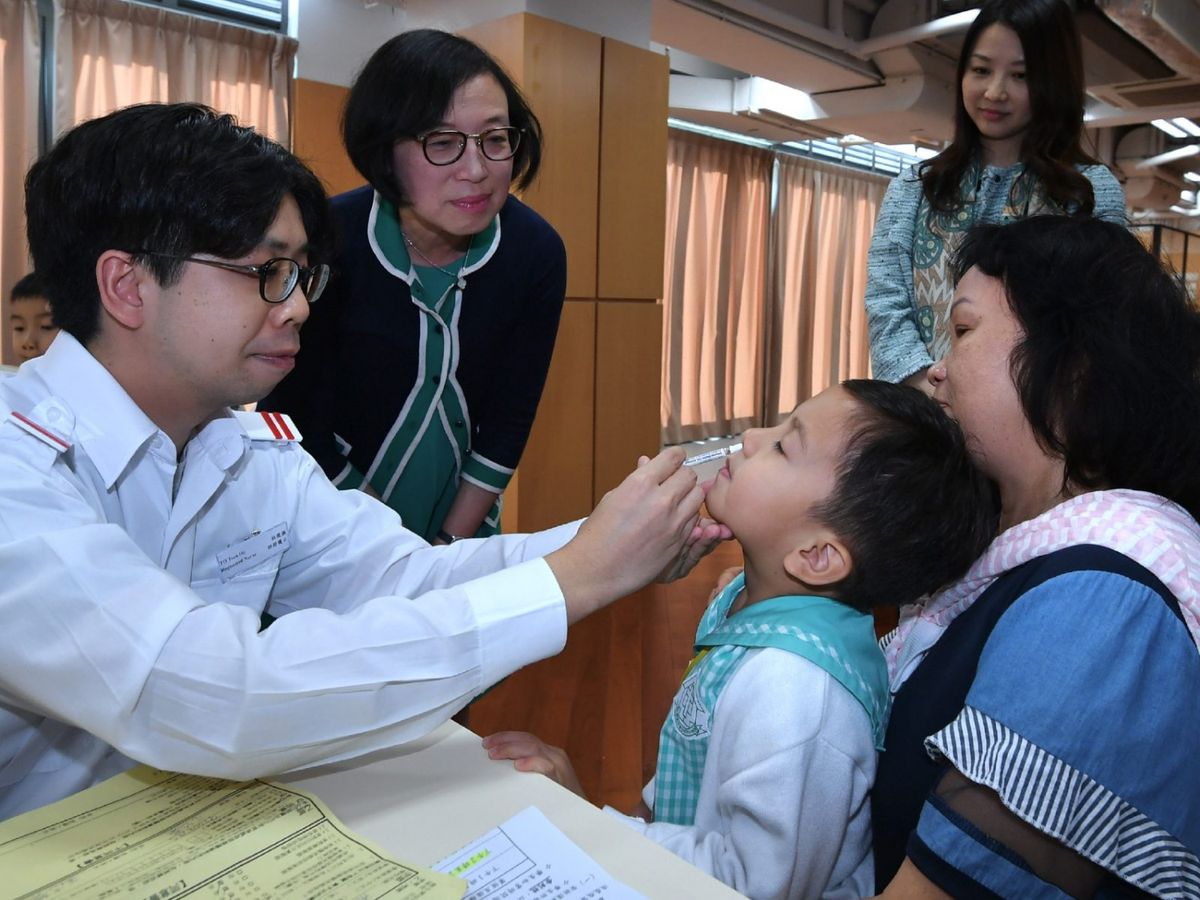 噴鼻式流感疫苗｜2至49歲港人免費接種｜預約方法、資格一覽