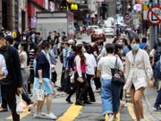 香港人平均每周工時中位數為-最過度勞累城市-最佳工作與生活平衡的城市-綜合住戶統計調查按季統計報告