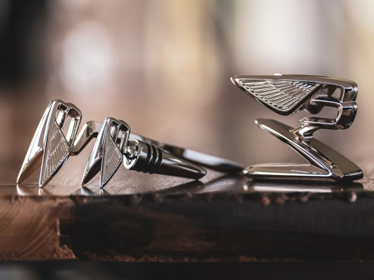 情人節禮物2021｜Bentley Collection賓利推Flying B徽章瓶塞＋紙鎮精品