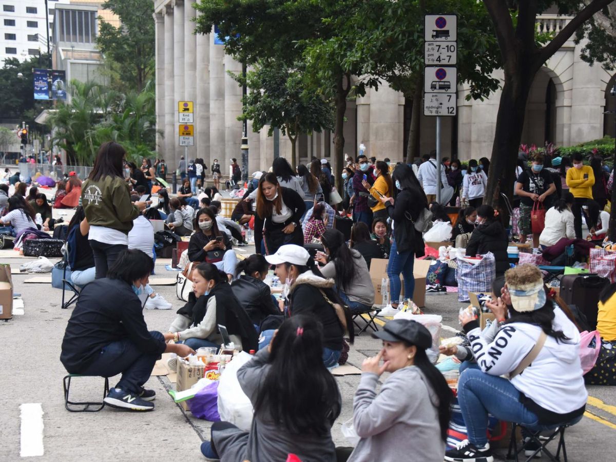 外傭合約-彈性安排-外傭跳工-僱傭合約-外傭-訪客身份-延長留港-新冠肺炎