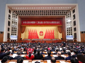 兩會2021-第13屆全國人大會議-國務院總理李克強-政府工作報告-人民日報-內需-汽車-電訊股