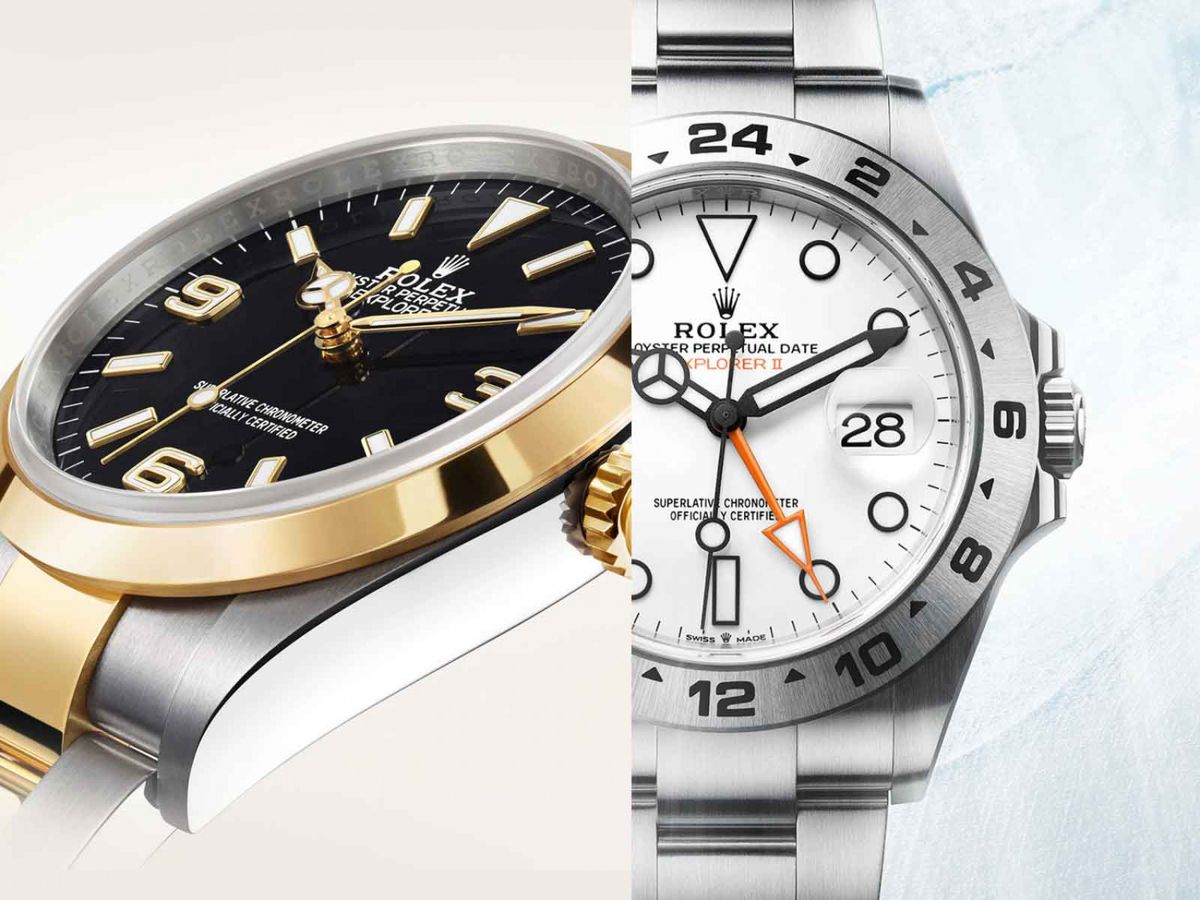 Rolex 2021｜新款黃金鋼Explorer、50周年Explorer II｜盤點改堤細節位