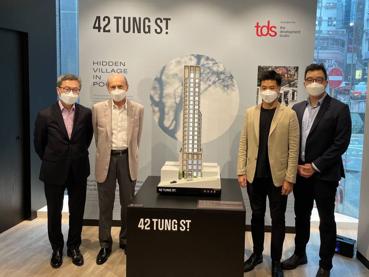 新盤2021-上環東街新盤-42TUNGST-TheDevelopmentStudio-料最快7月初推售