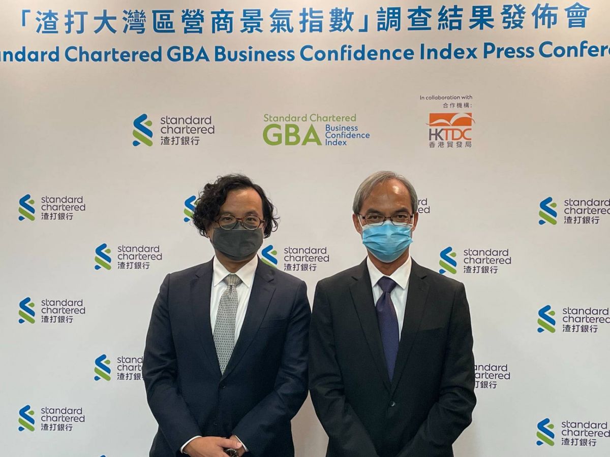 渣打調查-粵港澳大灣區營商信心進一步改善-香港財經時報-HKBT