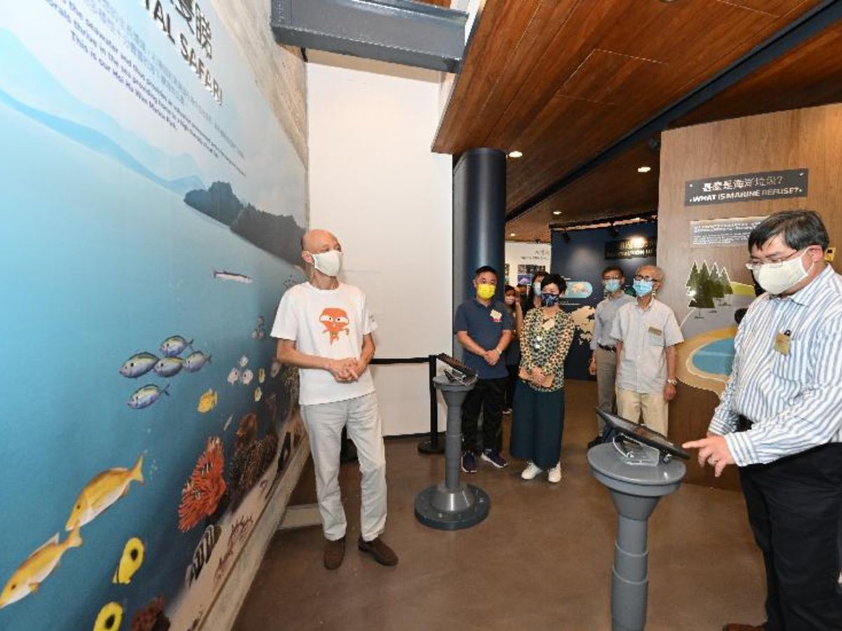 親子好去處2021｜本港首個海岸公園遊客中心正式啟用！VR＋AR「潛入海底」睇海洋生物