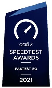 中國移動香港5G網絡速度蟬聯冠軍 勇奪Ookla®「全港最快5G網絡」大獎