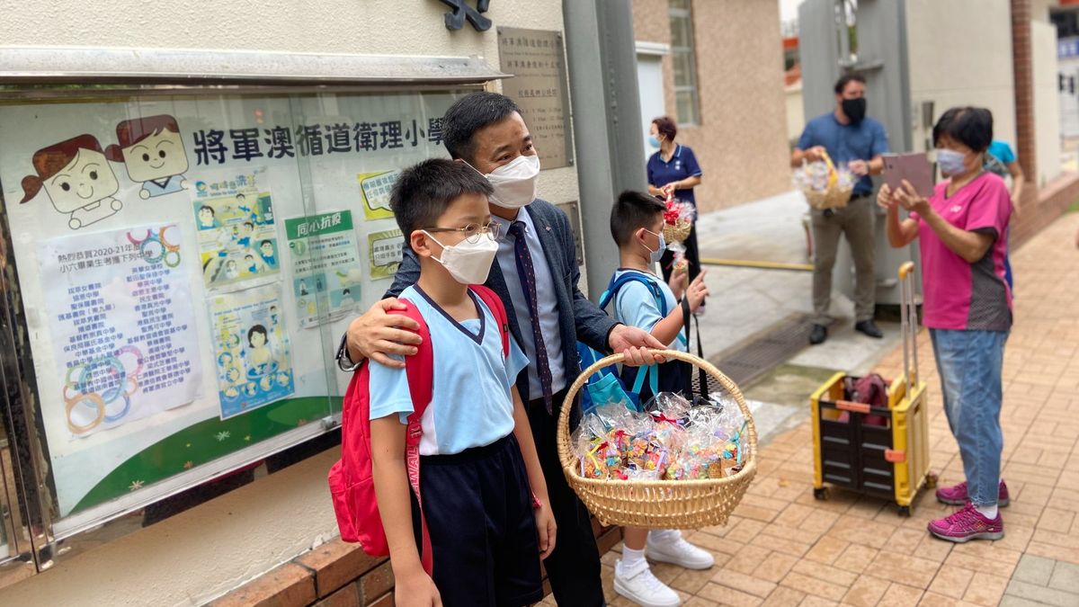 高年級「小學長」助小一新生適應校園！將循林校長：增強歸屬感