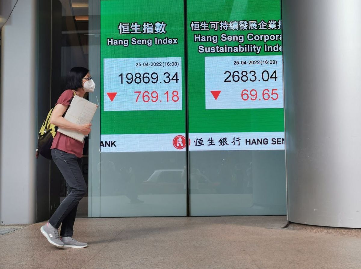  港股連跌5日｜恒指失守20,000點｜匯豐研究推介13隻國企股：中電信、中海油...