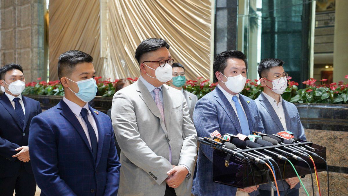 【特首選舉】香港青聯、菁英會、華菁會等｜多個青年團體代表｜向李家超競選辦｜遞交青年政綱建議書
