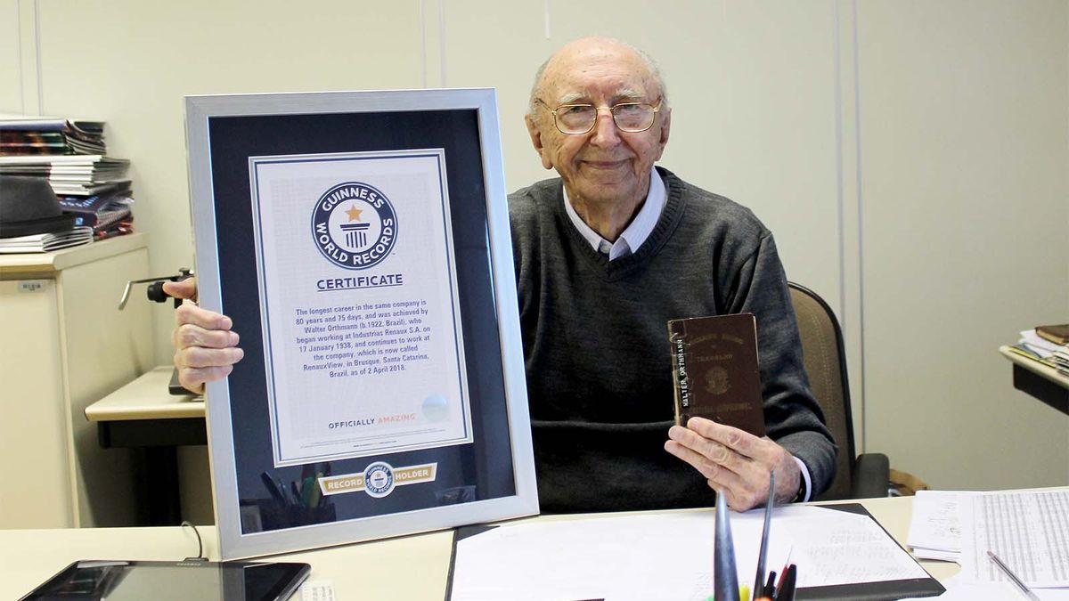 【職場攻略】同一間公司做足84年 刷新健力士世界紀錄！由助理升至經理｜即睇職場老手長情原因