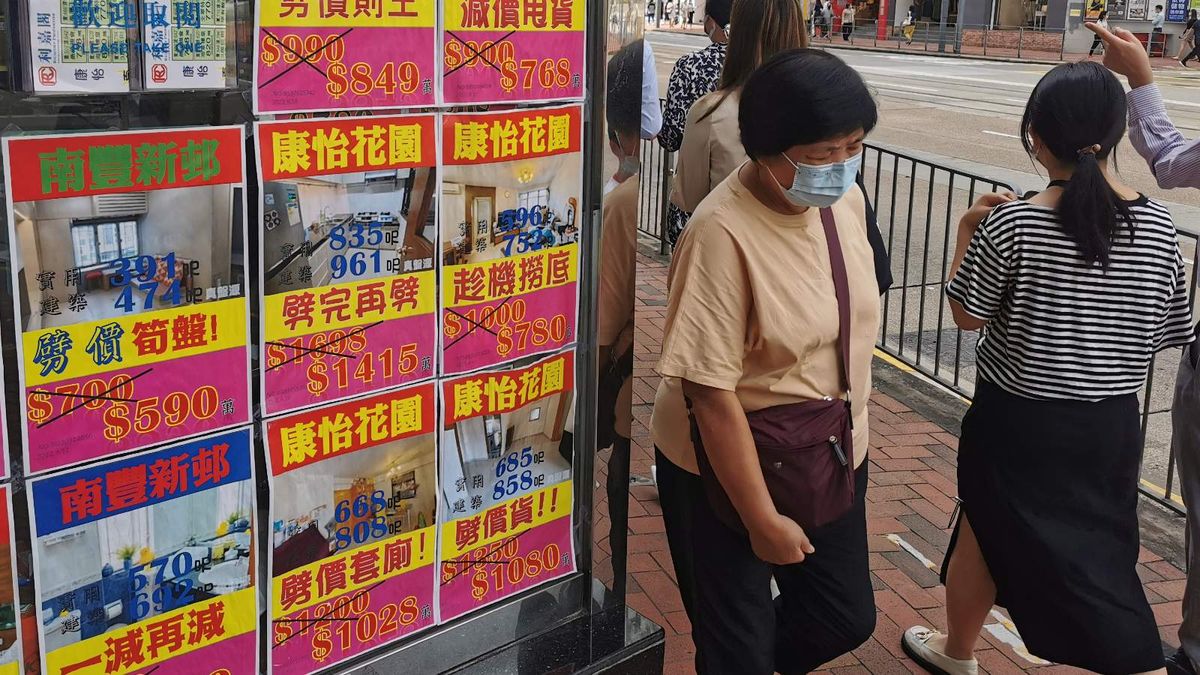 樓市走勢2023｜仲量聯行：香港樓市重演99年跌浪！5年跌50%