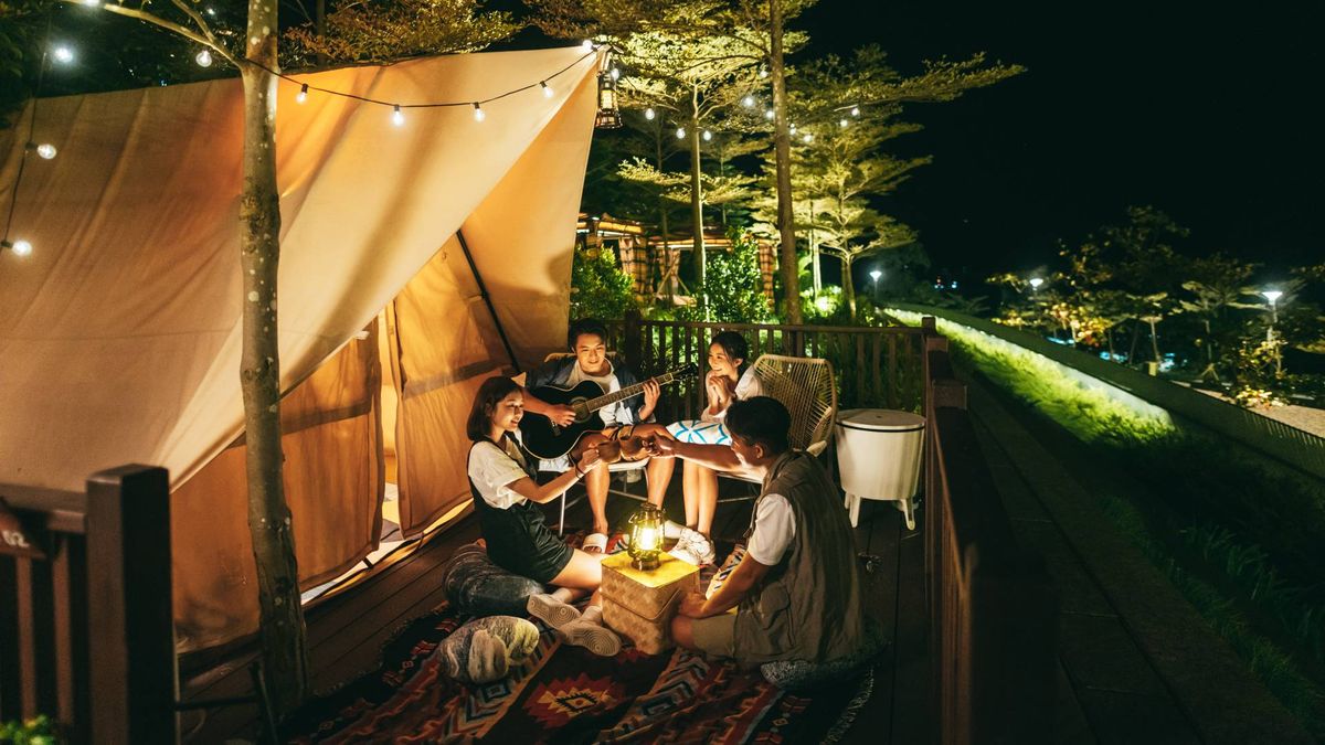香港好去處｜海洋公園水上樂園推Glamping 最平2,900元二人帳篷   包晚餐及自助早餐 附送水上樂園及海洋公園入場票