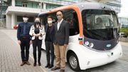 香港科技園與城系合作  開展自動駕駛車輛試驗｜最多乘載八人 充電三小時可行駛160公里