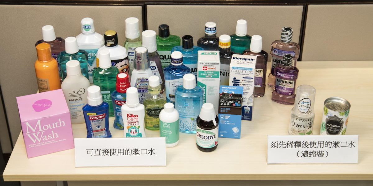消委會, 漱口水, 牙齒, 染漬, 李施德林