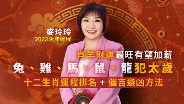麥玲玲, 兔年財運排名, 十二生肖運程, 催吉避凶, HKBT, 香港財經時報 