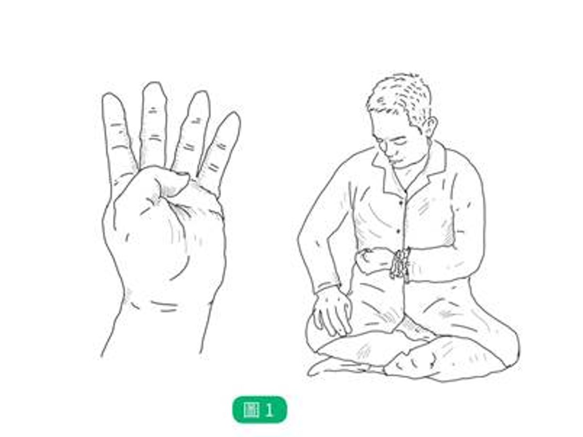 古老藏呼吸方法步驟一